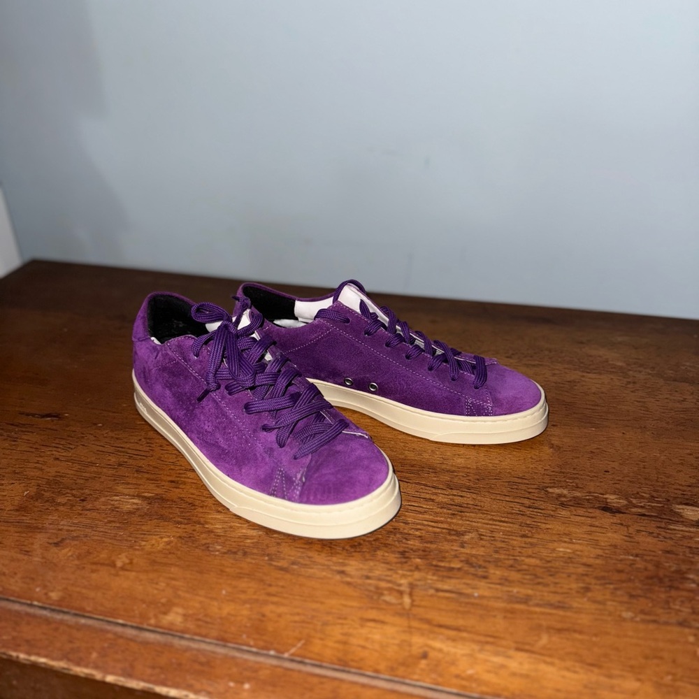 P448 Jack Purple Suede Casual Sneakers Shoes